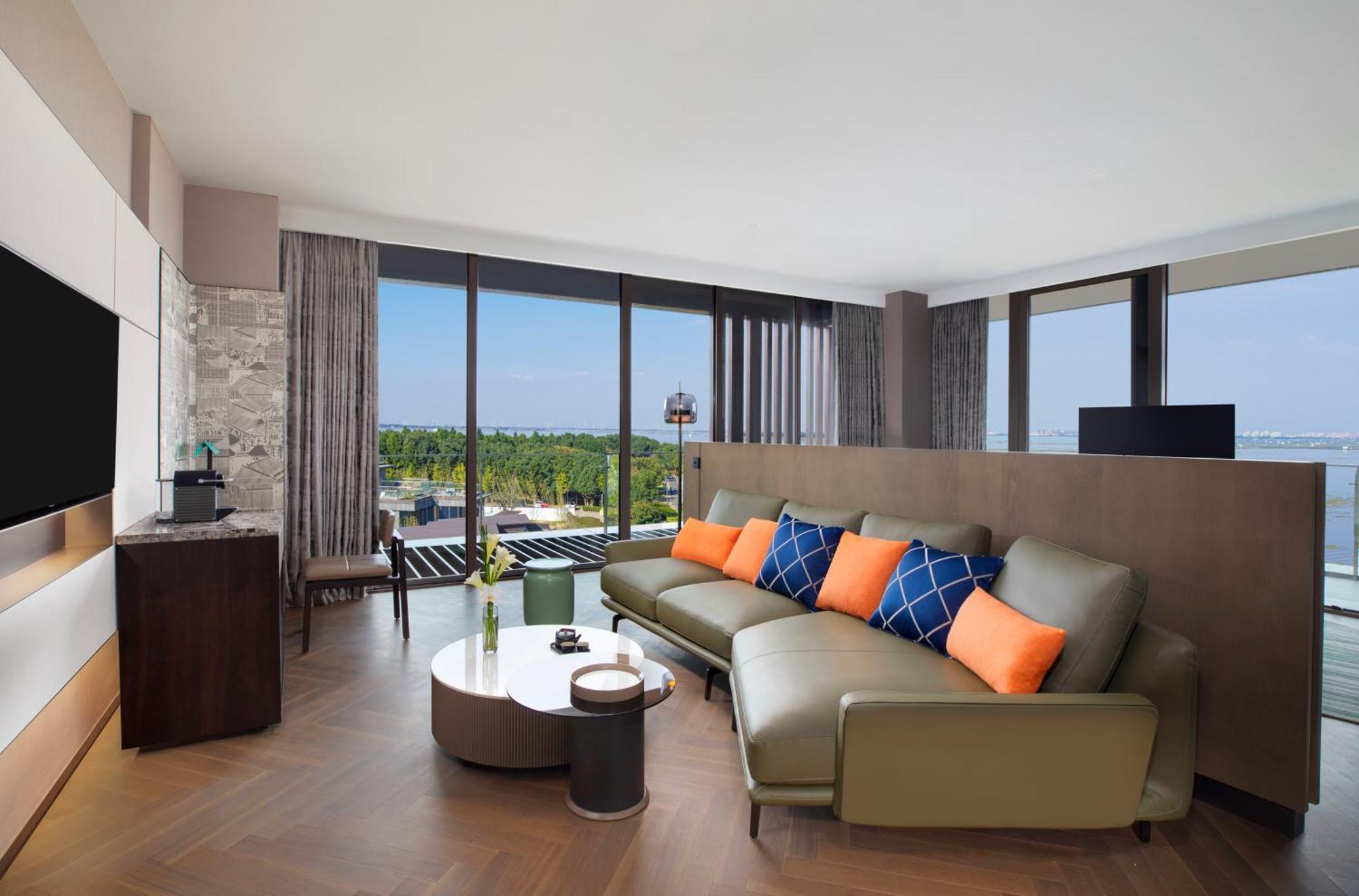 Hotel Indigo Suzhou Yangcheng Lake By Ihg Екстериор снимка